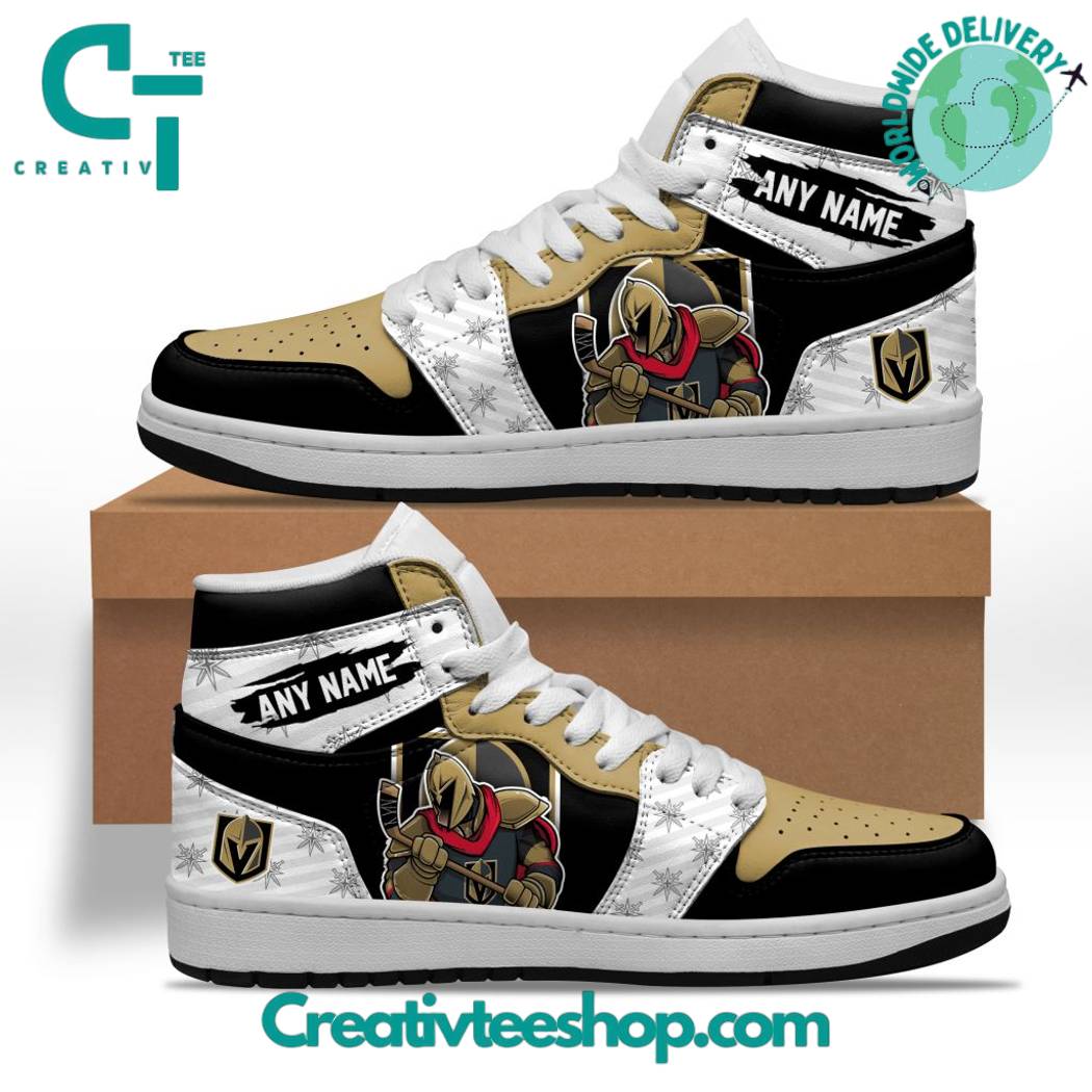 Ideafootwear Vegas Golden Knights AJ1 High Sneakers Shoes For Men And Women 2