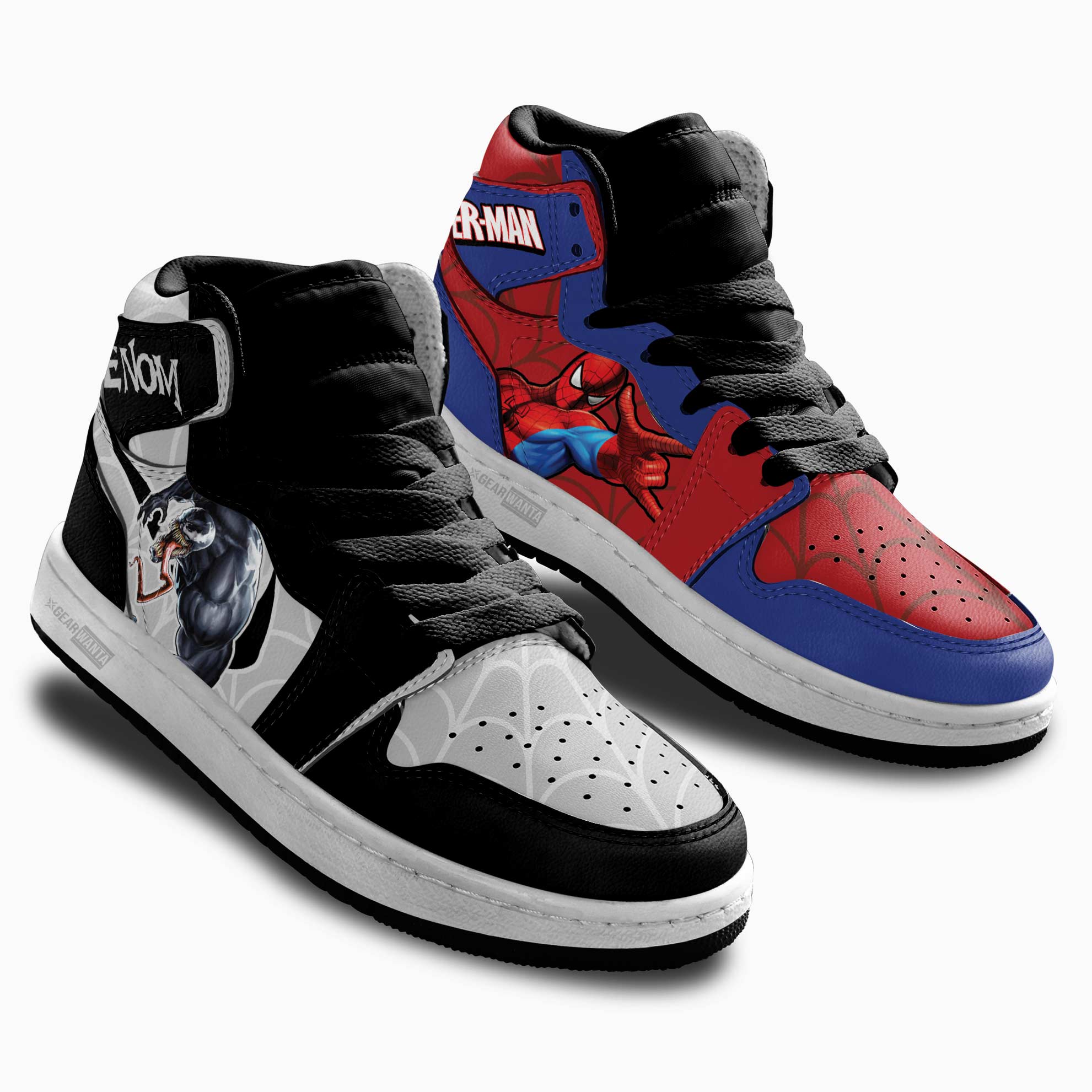 Ideafootwear Venom AJ1 High Sneakers Shoes For Men And Women 1