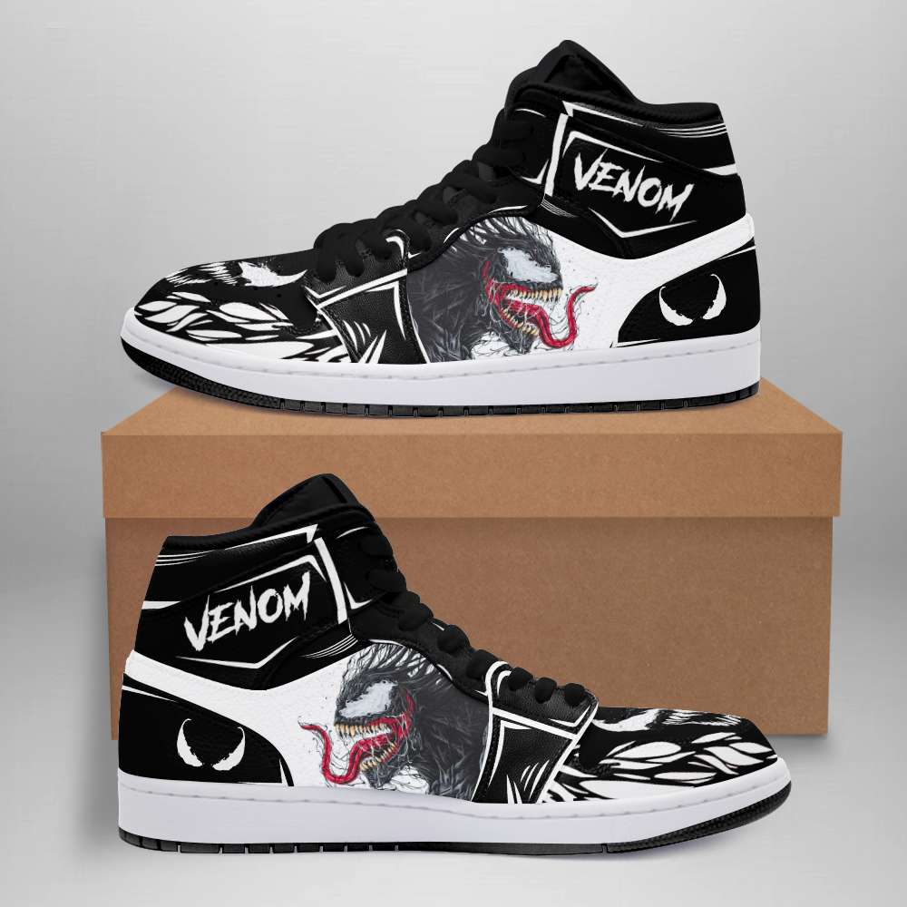 Ideafootwear Venom AJ1 High Sneakers Shoes For Men And Women 18