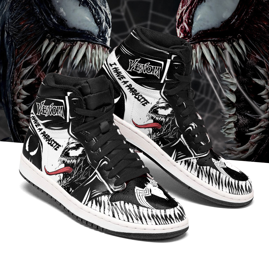 Ideafootwear Venom AJ1 High Sneakers Shoes For Men And Women 61
