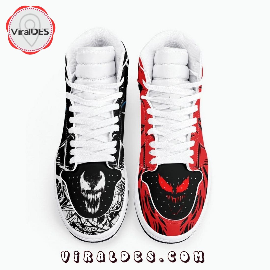 Ideafootwear Venom AJ1 High Sneakers Shoes For Men And Women 28
