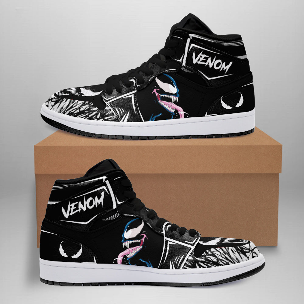 Ideafootwear Venom AJ1 High Sneakers Shoes For Men And Women 44