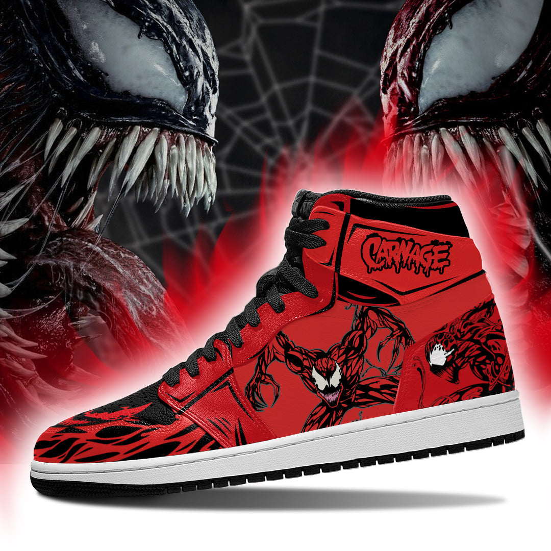 Ideafootwear Venom AJ1 High Sneakers Shoes For Men And Women 23