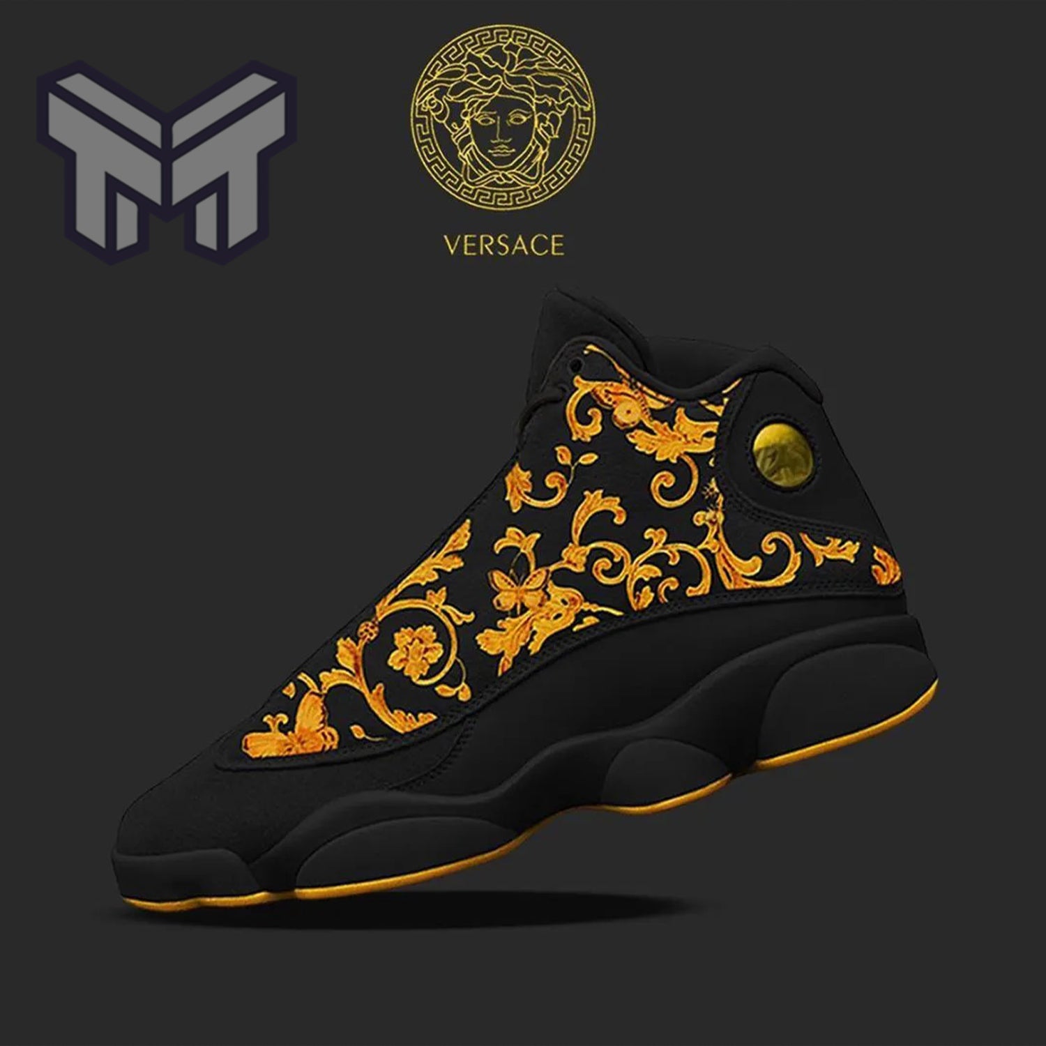 Ideafootwear Versace AJ13 Sneakers Shoes For Men And Women 12