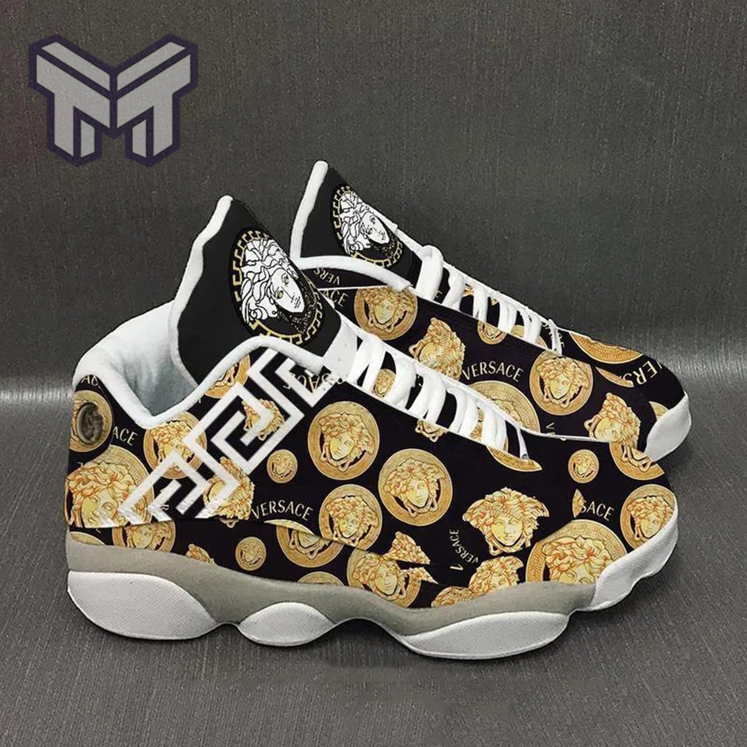 Ideafootwear Versace AJ13 Sneakers Shoes For Men And Women 4