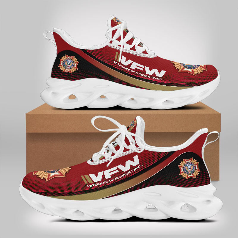 Ideafootwear Veterans of Foreign Wars Max Soul Shoes Sneakers For Men And Women 1