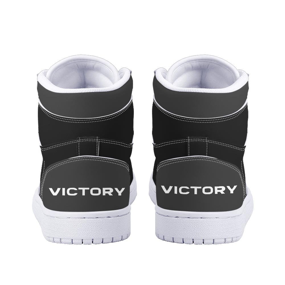 Ideafootwear Victory Motorcycle AJ1 High Sneakers Shoes For Men And Women 1
