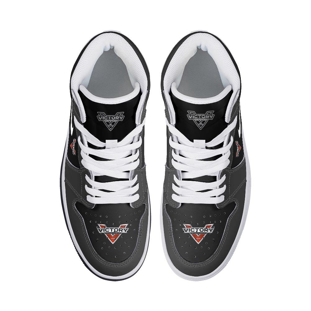 Ideafootwear Victory Motorcycle AJ1 High Sneakers Shoes For Men And Women 1