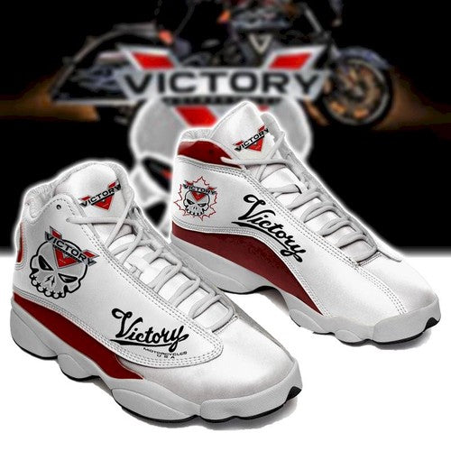 Ideafootwear Victory Motorcycles AJ13 Sneakers Shoes For Men And Women 1