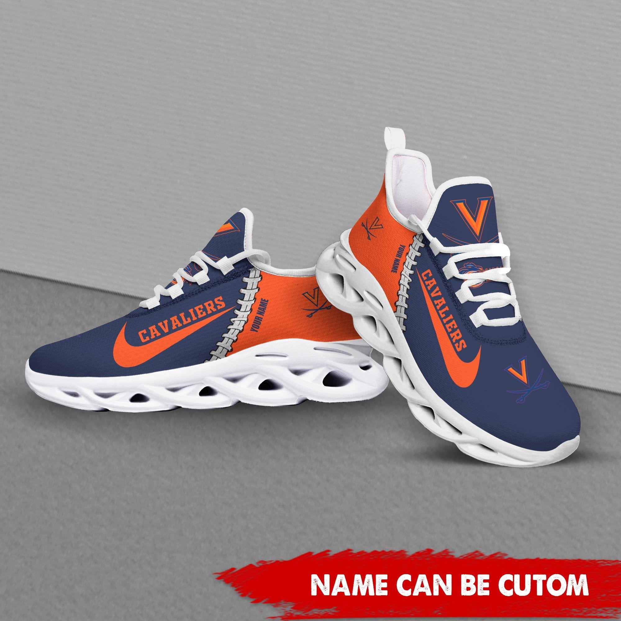 Ideafootwear Virginia Cavaliers Max Soul Shoes Sneakers For Men And Women 1