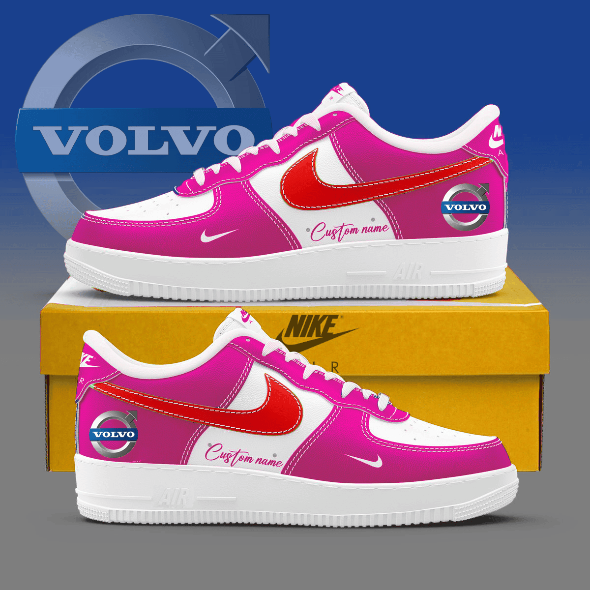 Ideafootwear Volvo Air Low-Top Sneakers Shoes For Men And Women 5
