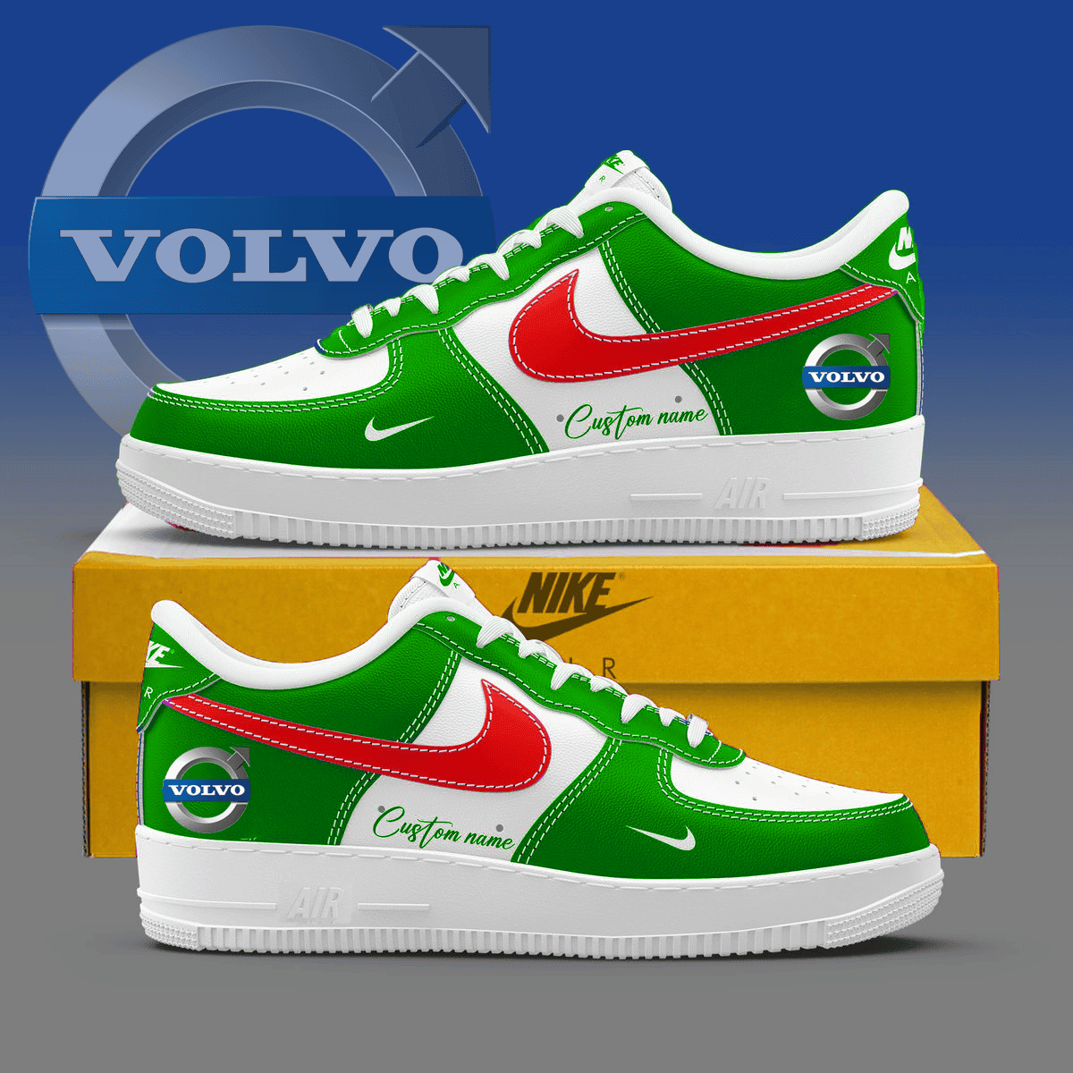 Ideafootwear Volvo Air Low-Top Sneakers Shoes For Men And Women 1