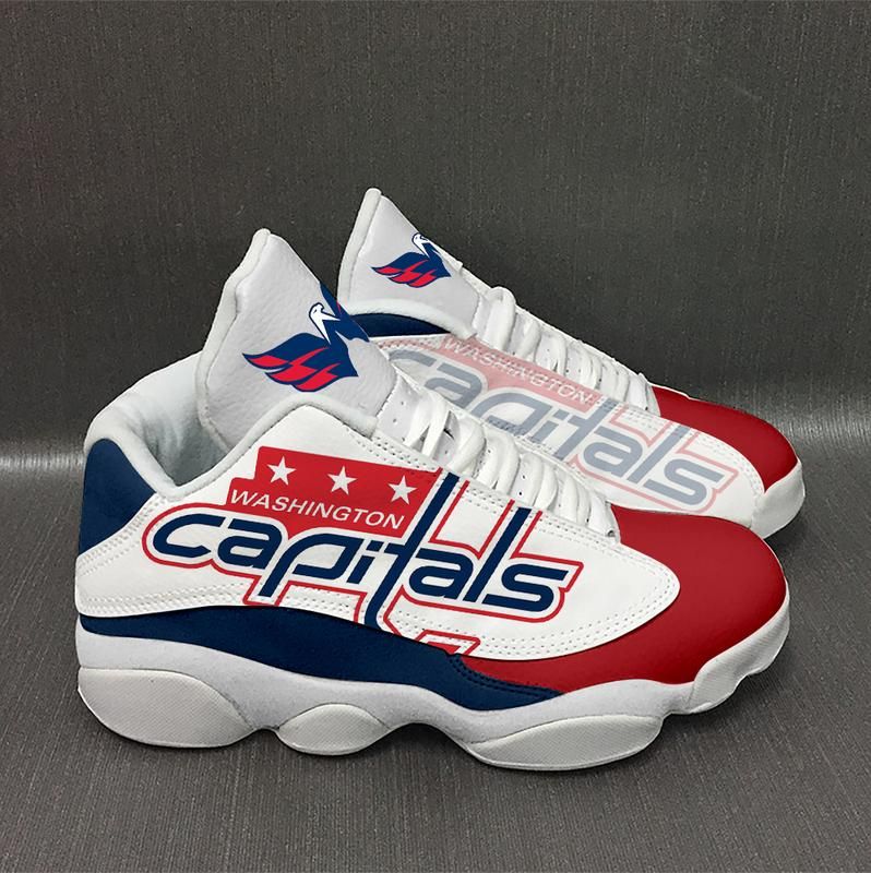Ideafootwear Washington Capitals AJ13 Sneakers Shoes For Men And Women 2