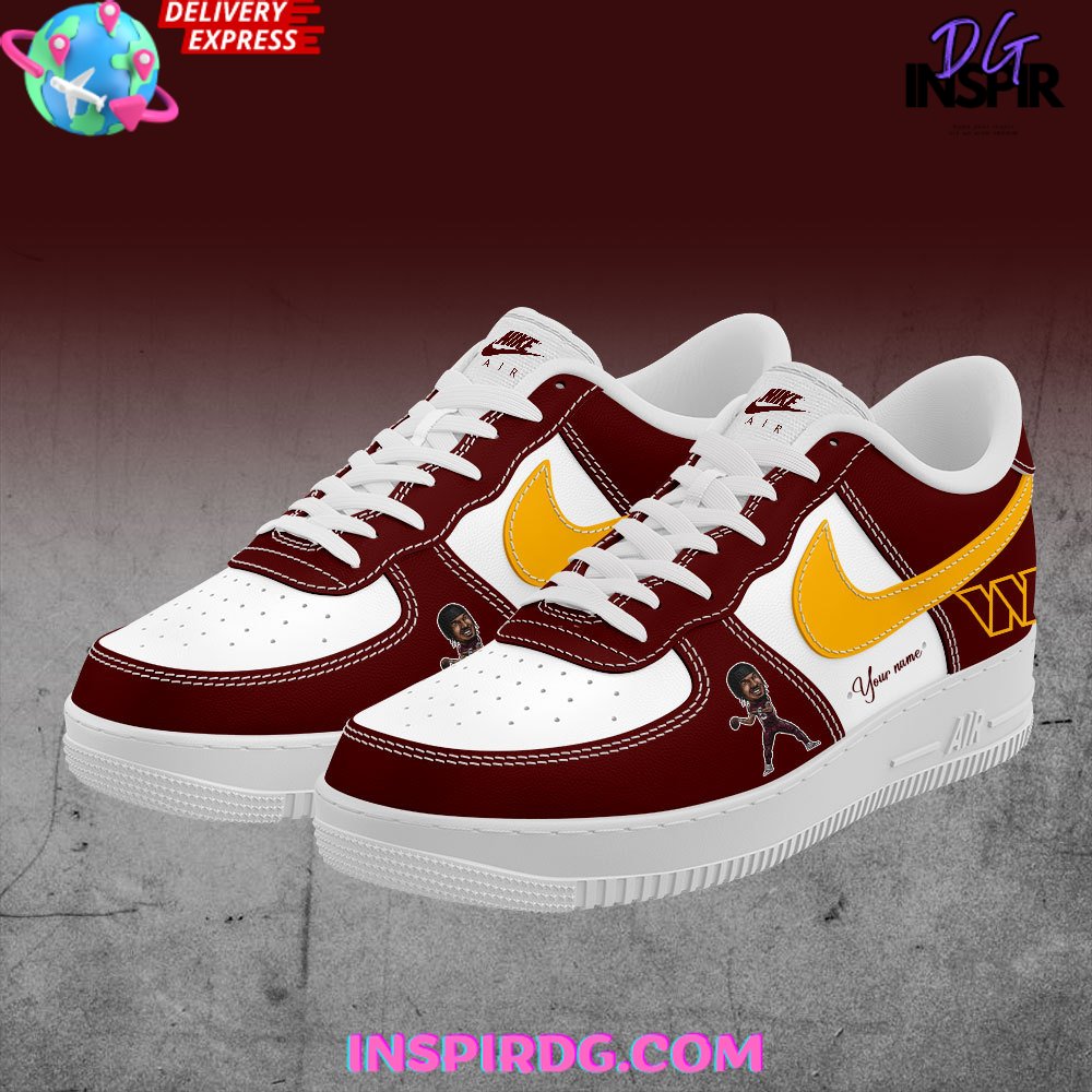 Ideafootwear Washington Commanders Air Low-Top Sneakers Shoes For Men And Women 4