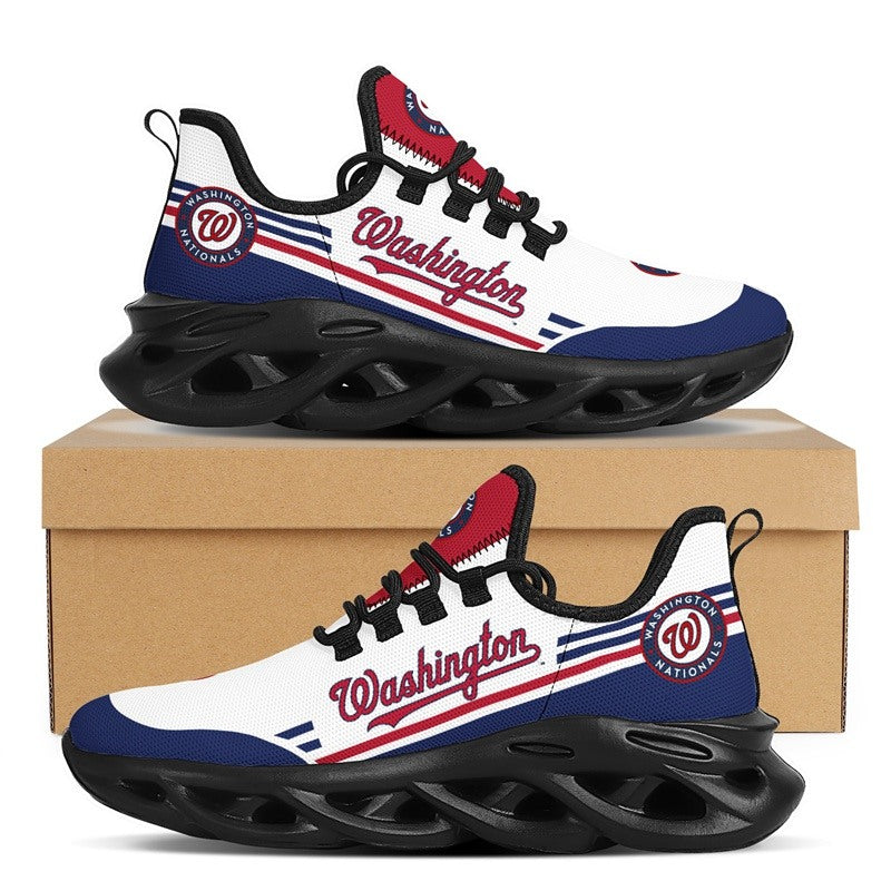 Ideafootwear Washington Nationals Max Soul Shoes Sneakers For Men And Women 1