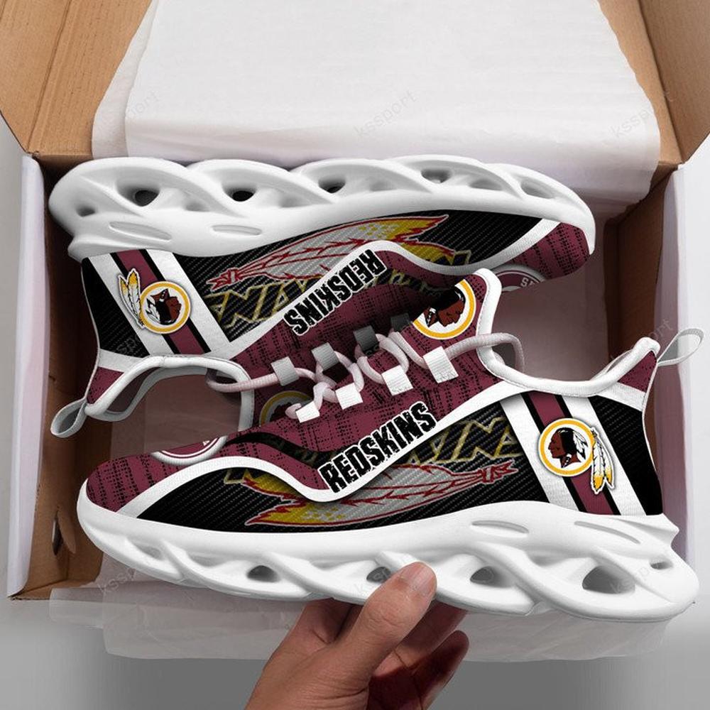 Ideafootwear Washington Redskins Max Soul Shoes Sneakers For Men And Women 10