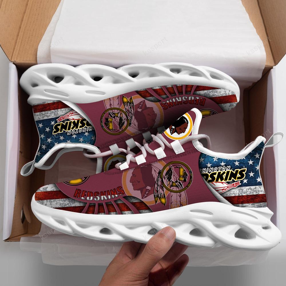 Ideafootwear Washington Redskins Max Soul Shoes Sneakers For Men And Women 8