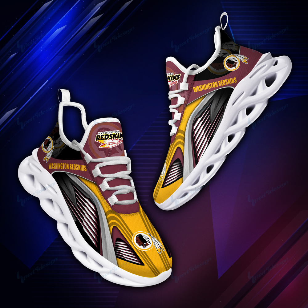 Ideafootwear Washington Redskins Max Soul Shoes Sneakers For Men And Women 1