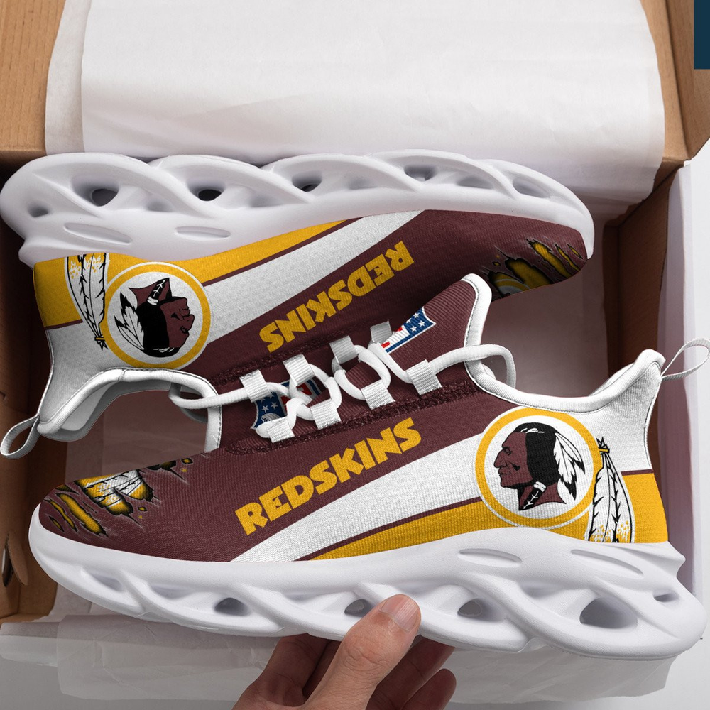 Ideafootwear Washington Redskins Max Soul Shoes Sneakers For Men And Women 3