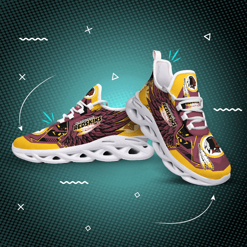 Ideafootwear Washington Redskins Max Soul Shoes Sneakers For Men And Women 17