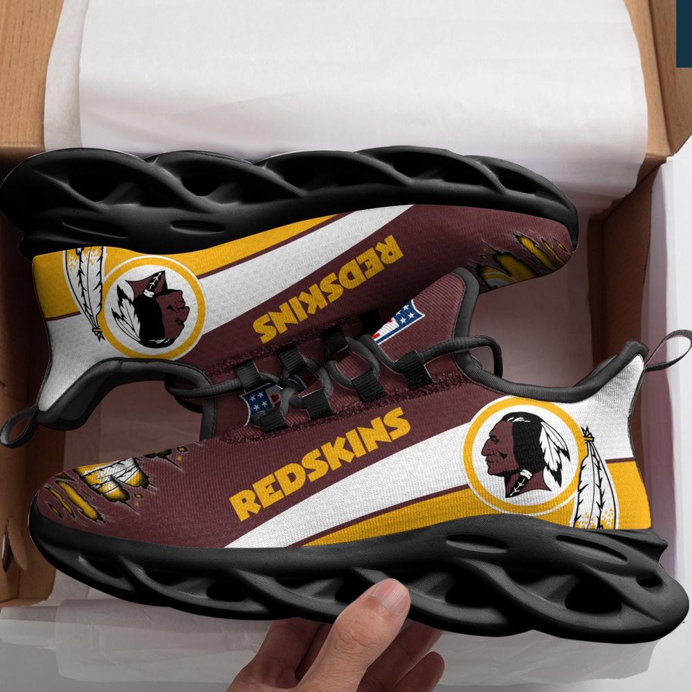 Ideafootwear Washington Redskins Max Soul Shoes Sneakers For Men And Women 6