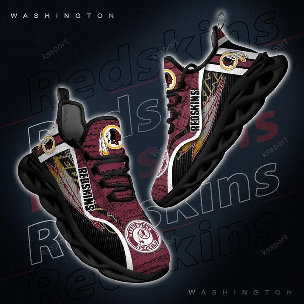 Ideafootwear Washington Redskins Max Soul Shoes Sneakers For Men And Women 10