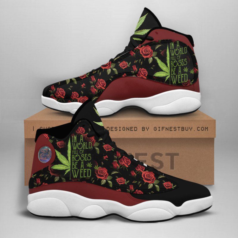 Ideafootwear Weed AJ13 Sneakers Shoes For Men And Women 34