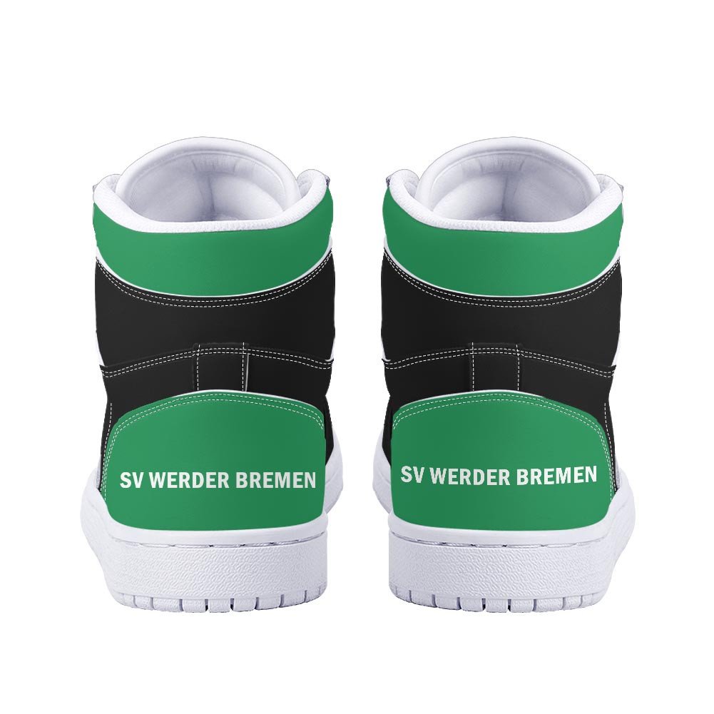 Ideafootwear Werder Bremen AJ1 High Sneakers Shoes For Men And Women 1