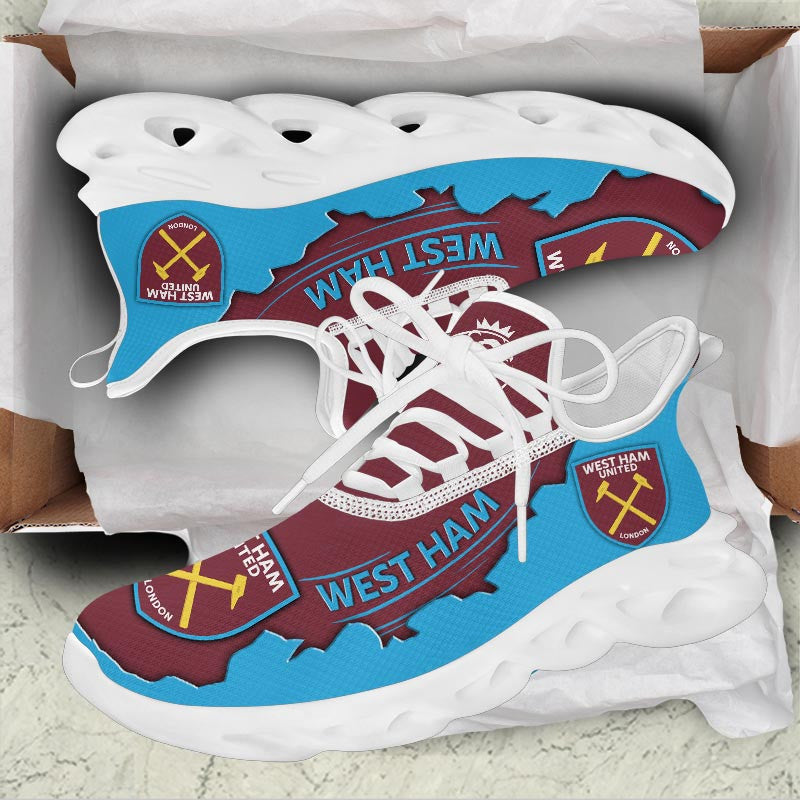 Ideafootwear West Ham United FC Max Soul Shoes Sneakers For Men And Women 1