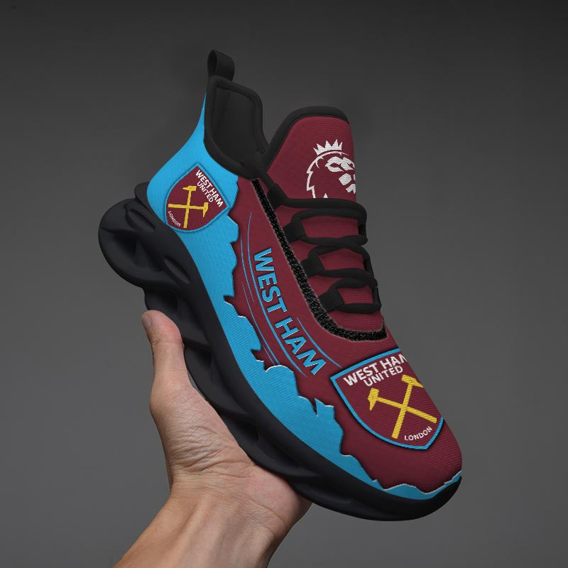 Ideafootwear West Ham United FC Max Soul Shoes Sneakers For Men And Women 1