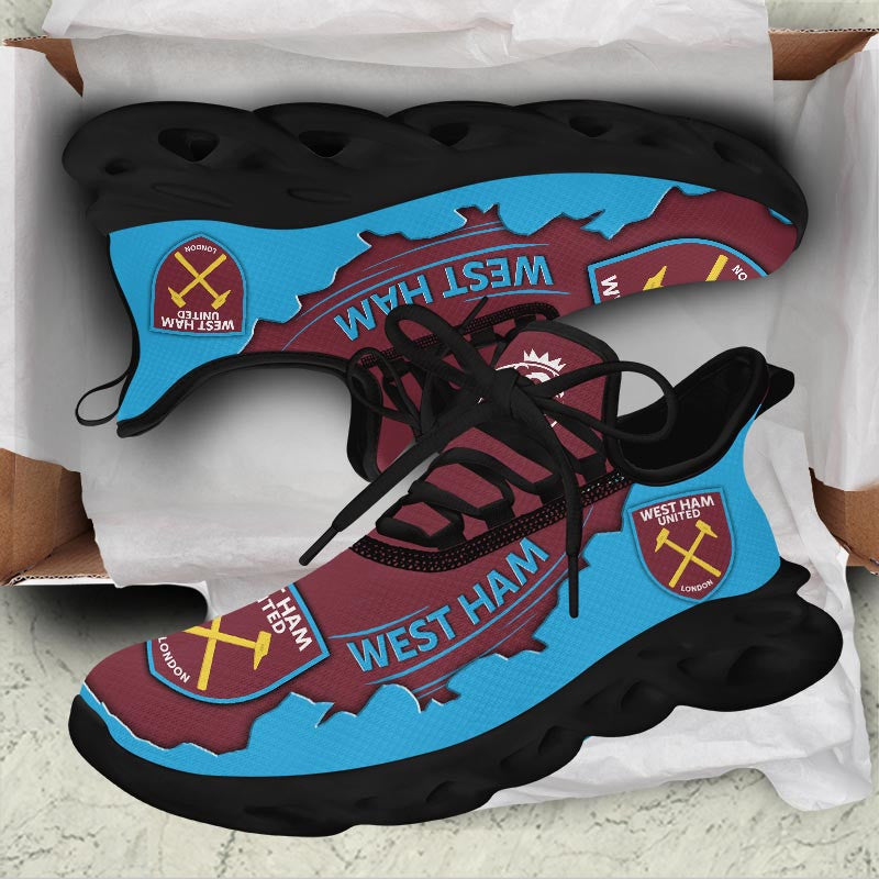 Ideafootwear West Ham United FC Max Soul Shoes Sneakers For Men And Women 1