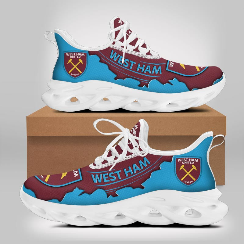 Ideafootwear West Ham United FC Max Soul Shoes Sneakers For Men And Women 1
