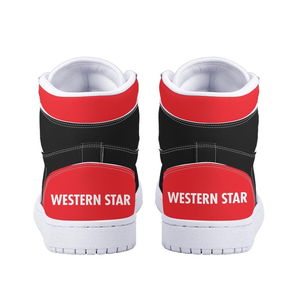 Ideafootwear Western Star AJ1 High Sneakers Shoes For Men And Women 1