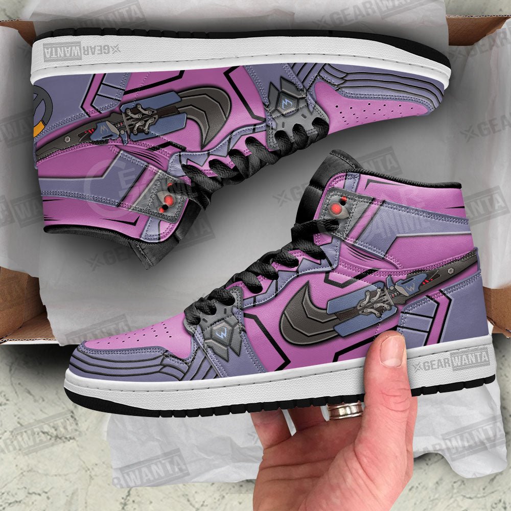 Ideafootwear Widowmaker Overwatch AJ1 High Sneakers Shoes For Men And Women 2