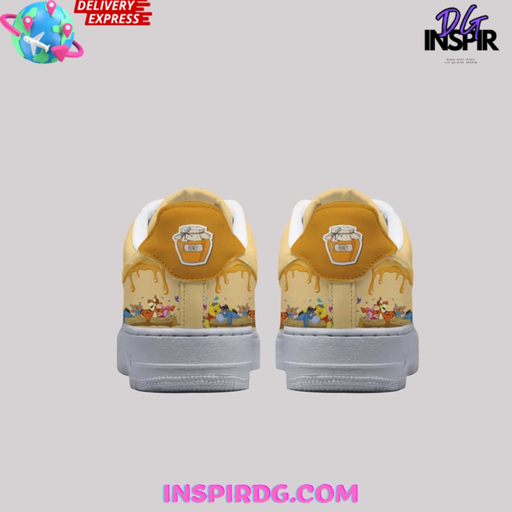 Ideafootwear Winnie the Pooh Air Low-Top Sneakers Shoes For Men And Women 8
