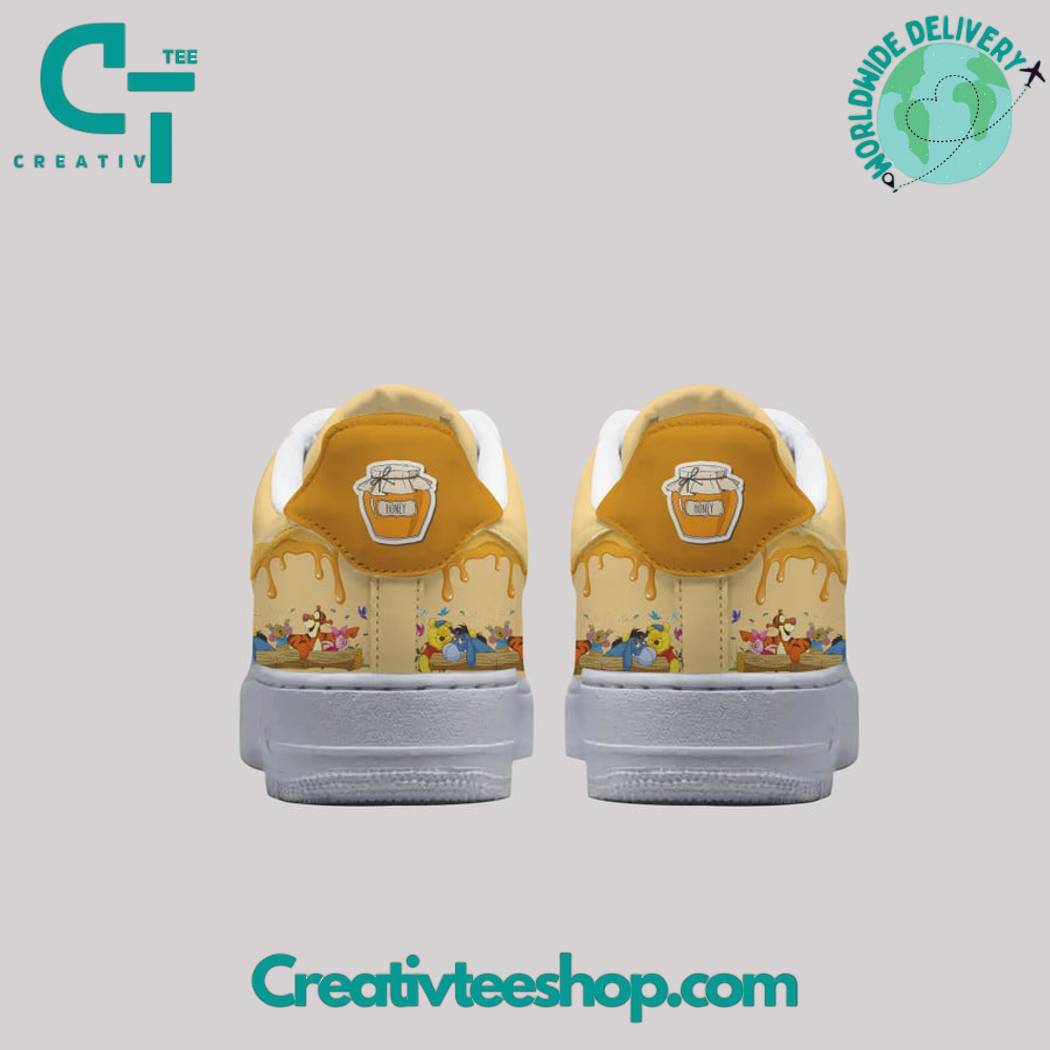 Ideafootwear Winnie The Pooh Air Low-Top Sneakers Shoes For Men And Women 9