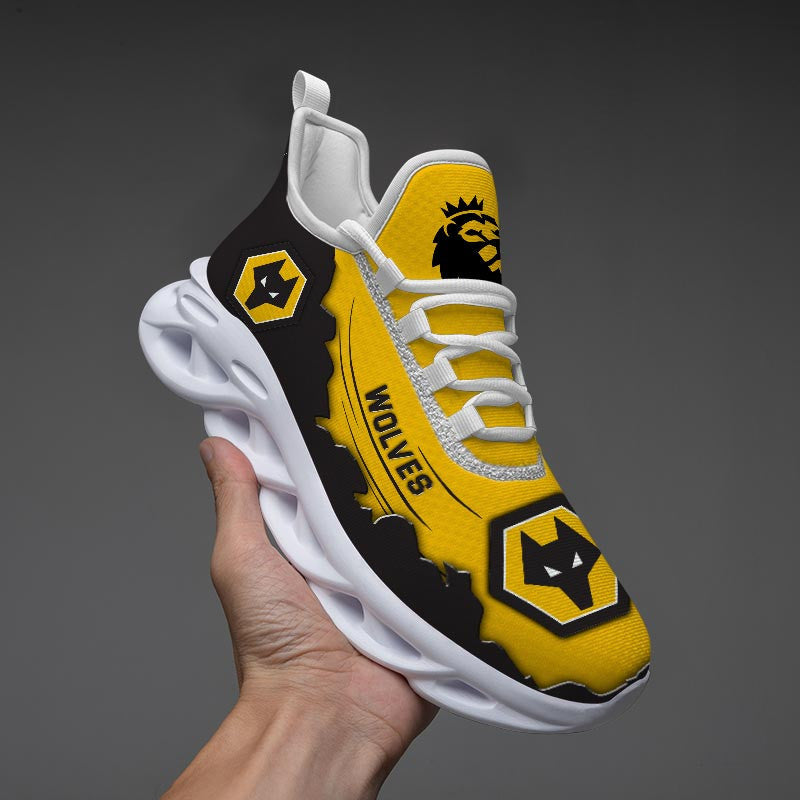 Ideafootwear Wolverhampton Wanderers F.C Max Soul Shoes Sneakers For Men And Women 1