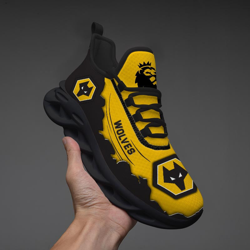 Ideafootwear Wolverhampton Wanderers F.C Max Soul Shoes Sneakers For Men And Women 1
