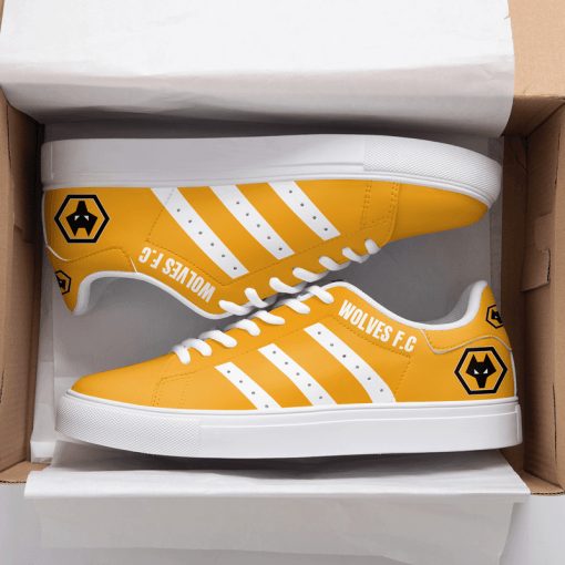 Ideafootwear Wolverhampton Wanderers FC Skate Stan Shoes Sneakes For Men And Women 1