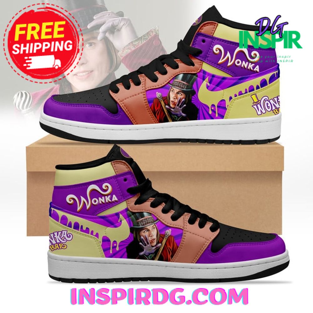 Ideafootwear Wonka AJ1 High Sneakers Shoes For Men And Women 1