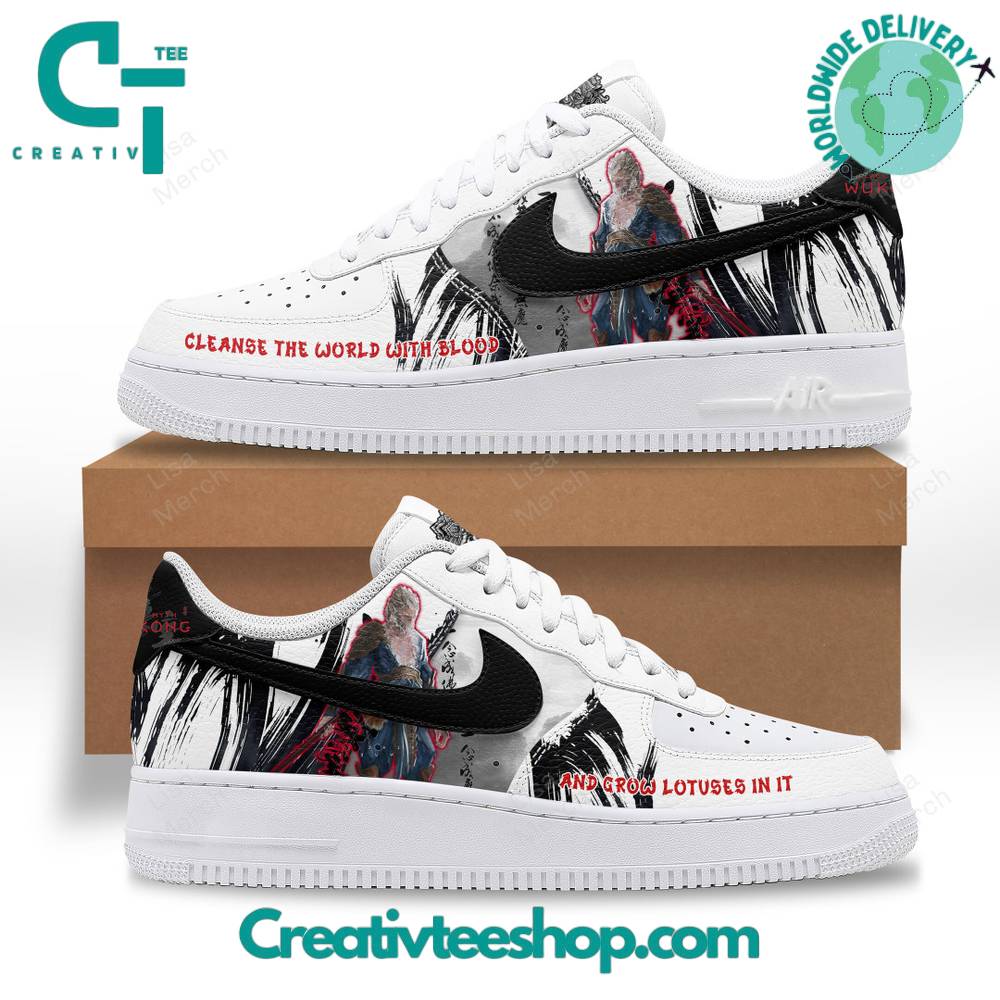 Ideafootwear Wukong Black Myth  Air Low-Top Sneakers Shoes For Men And Women 1
