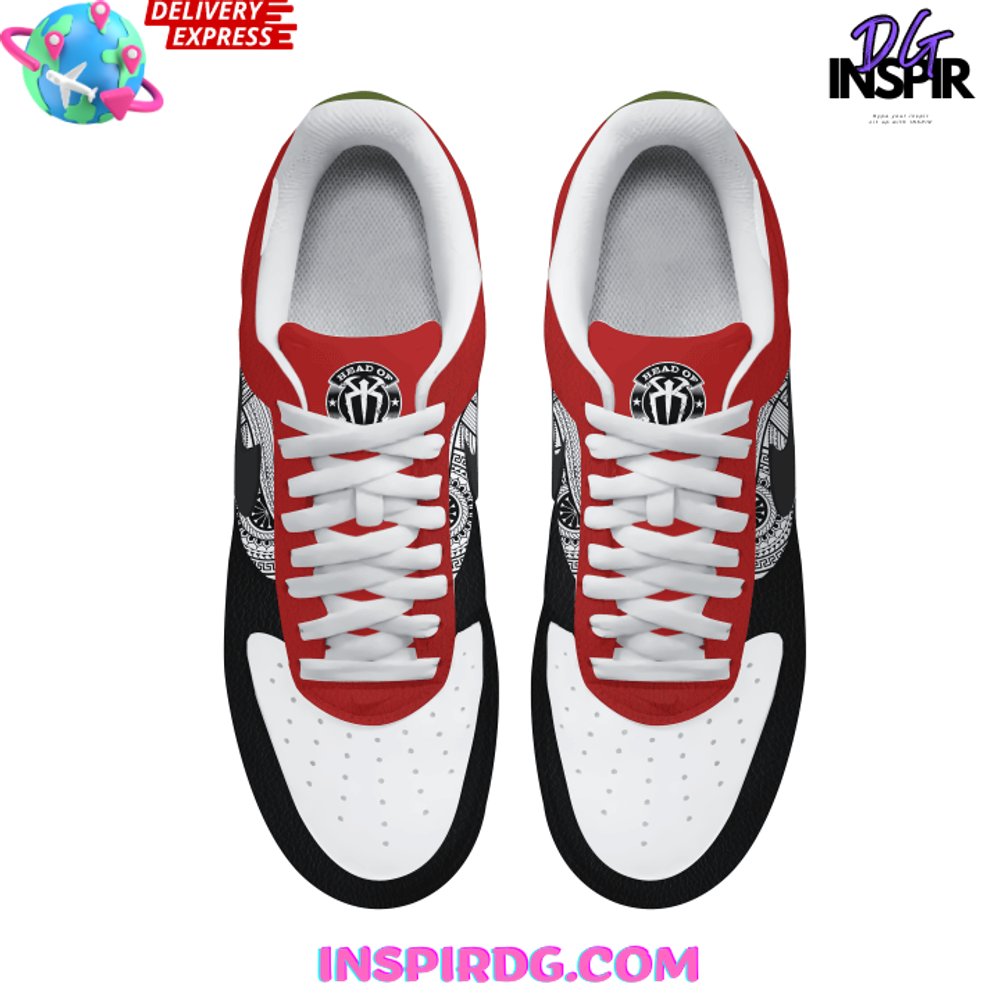 Ideafootwear WWE Roman Reigns The Tribal Chief Air Low-Top Sneakers Shoes For Men And Women 1