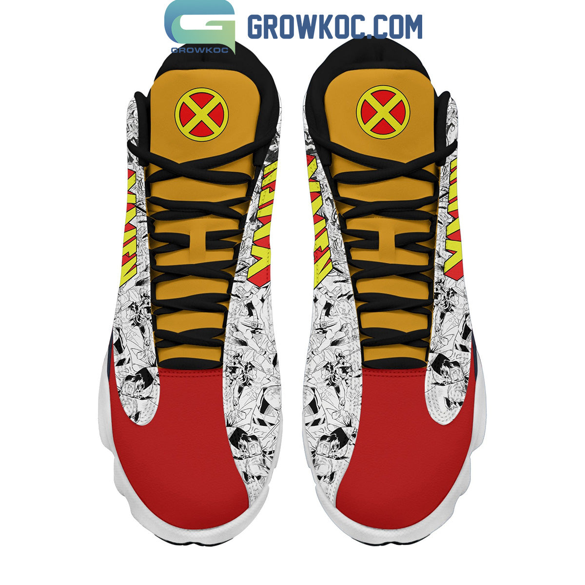 Ideafootwear X-Men AJ13 Sneakers Shoes For Men And Women 1