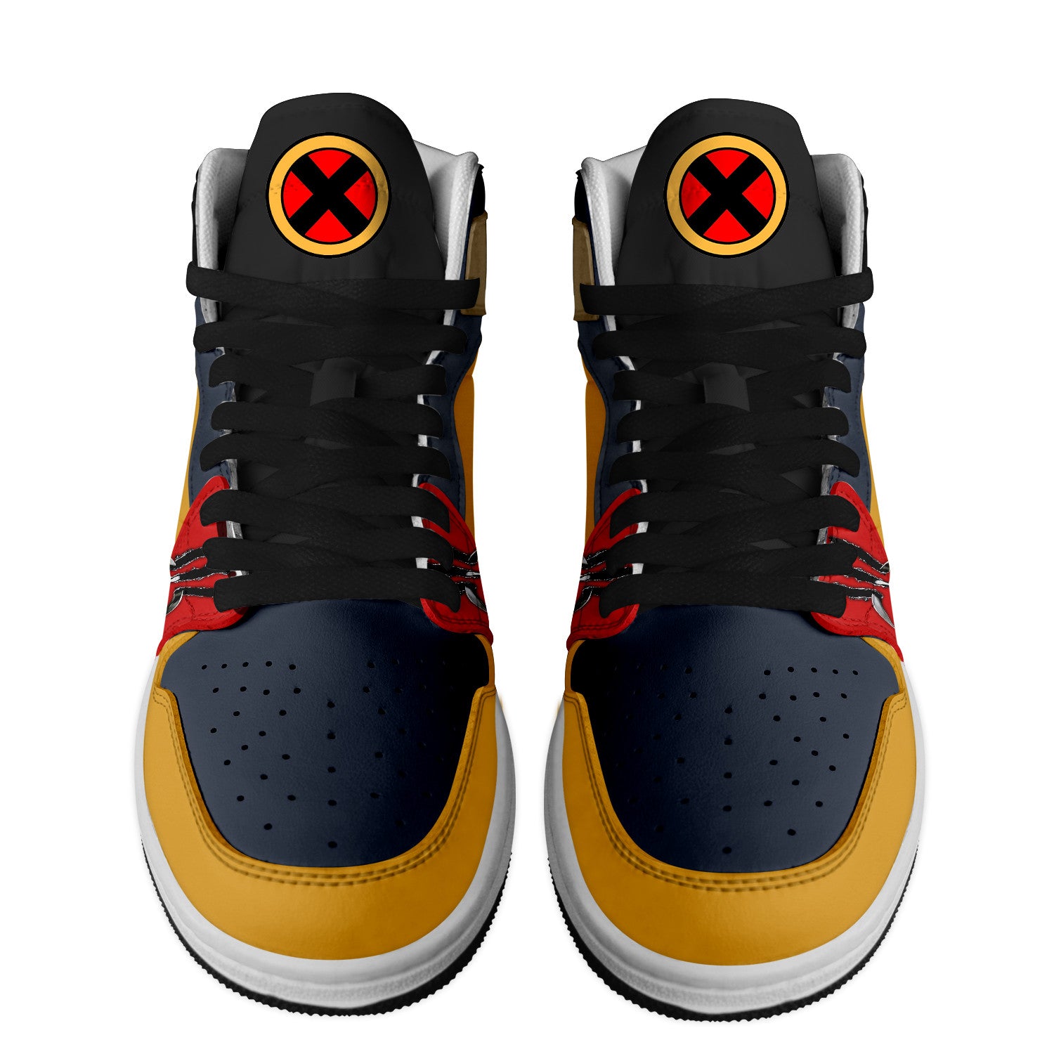 Ideafootwear X-Men AJ1 High Sneakers Shoes For Men And Women 3