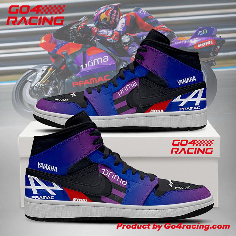 Ideafootwear Yamaha Yrz M1 Moto AJ1 High Sneakers Shoes For Men And Women 1