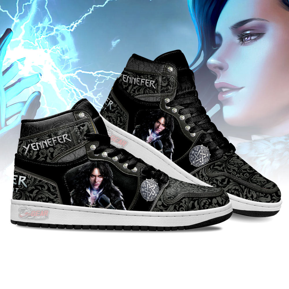Ideafootwear Yennefer The Witcher AJ1 High Sneakers Shoes For Men And Women 1