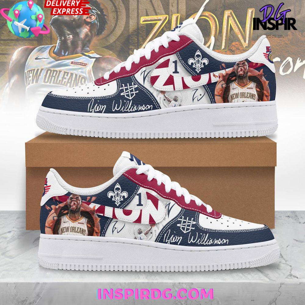 Ideafootwear Zion Williamson Basketball Air Low-Top Sneakers Shoes For Men And Women 1