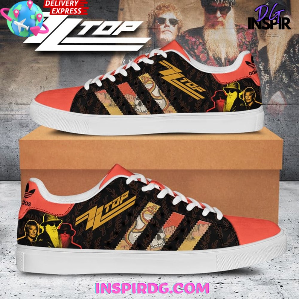 Ideafootwear ZZ Top Skate Stan Shoes Sneakes For Men And Women 1