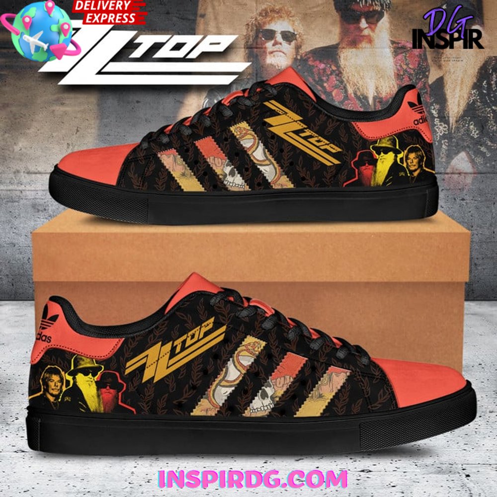 Ideafootwear ZZ Top Skate Stan Shoes Sneakes For Men And Women 1