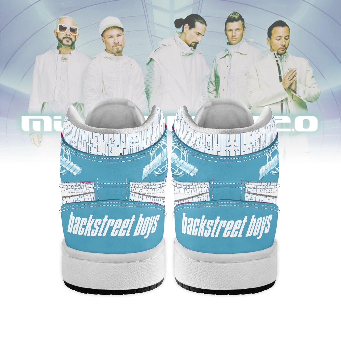 Ideafootwear Backstreet Boys AJ1 High Sneakers Shoes For Men And Women 1